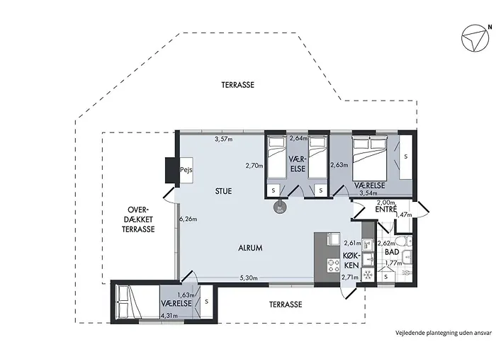In With 3 Bedrooms *